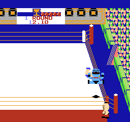 Sadly, only one graphical glitch showed up to watch the match that night between a knight in a mankini, Fu Manchu, a generic white guy and a more different generic white guy.