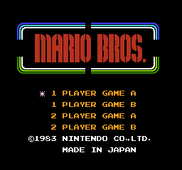 But did very little for the state of Nintendo's sorry title screens.