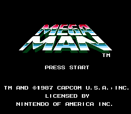 An elegant, yet humble title screen.